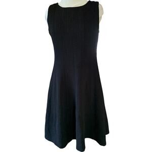Just... Taylor Fit & Flare Sleeveless Little Black Dress Size 4